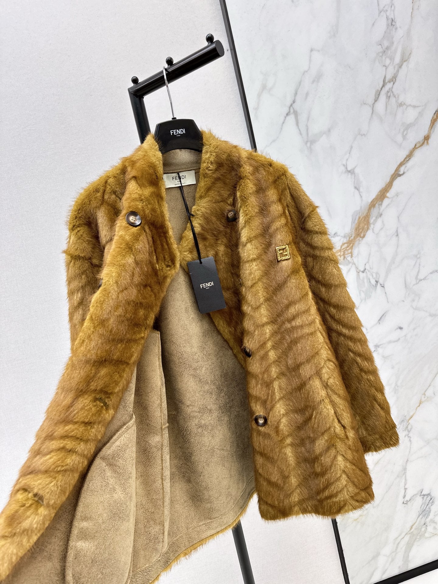 Fend NEW eco-friendly fur jacket