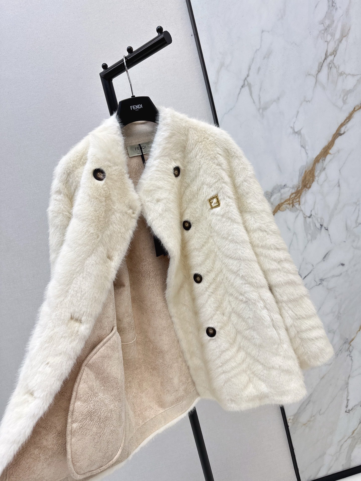 Fend NEW eco-friendly fur jacket