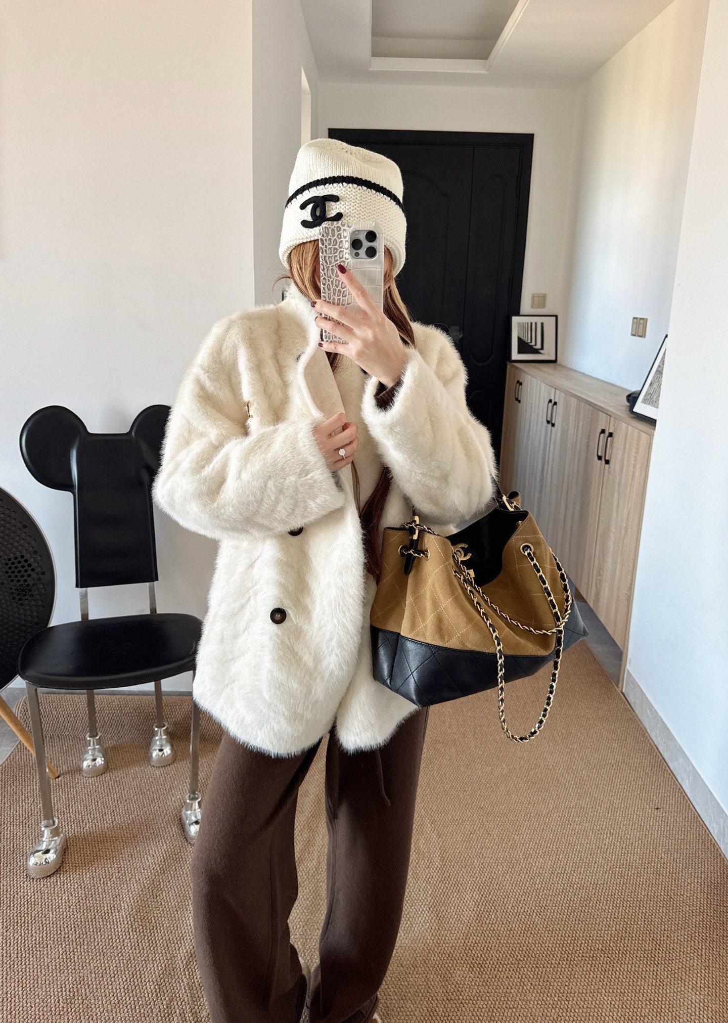 Fend NEW eco-friendly fur jacket