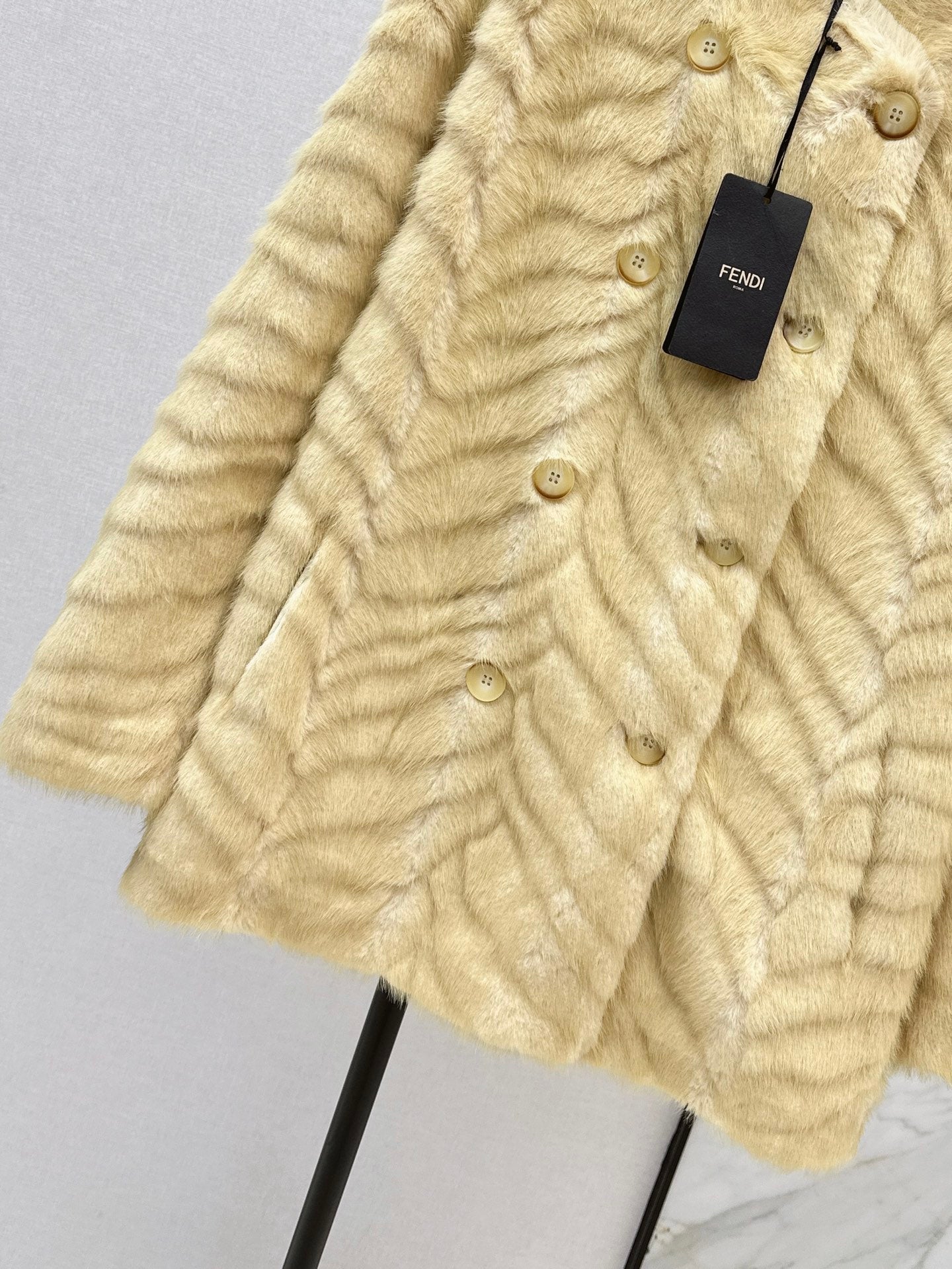 Fend NEW eco-friendly fur jacket