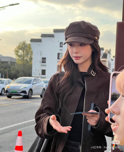 Herm NEW suede jacket