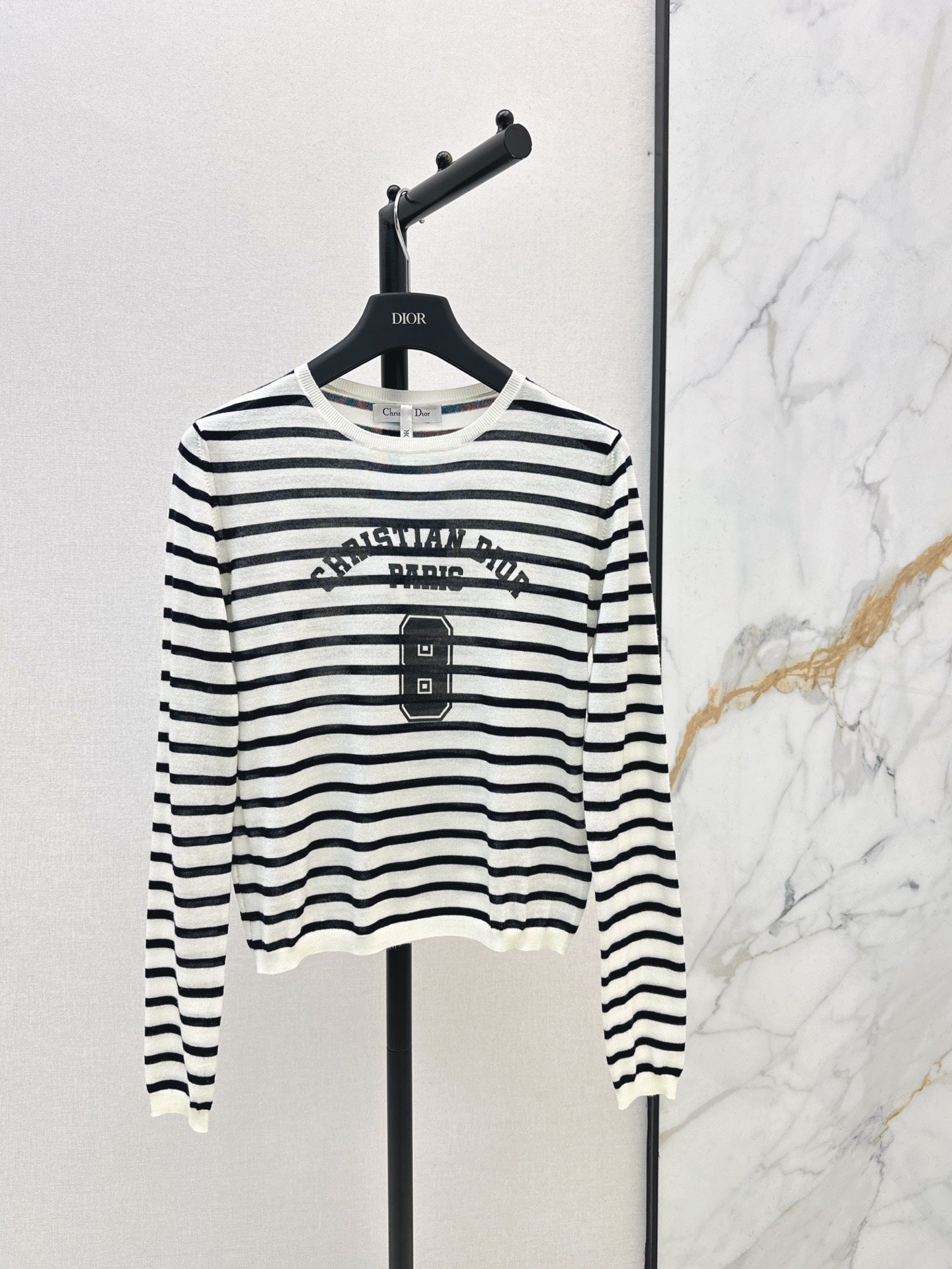 CD NEW stripe knit basic tee