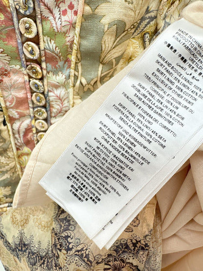 Zimm NEW print tube top dress