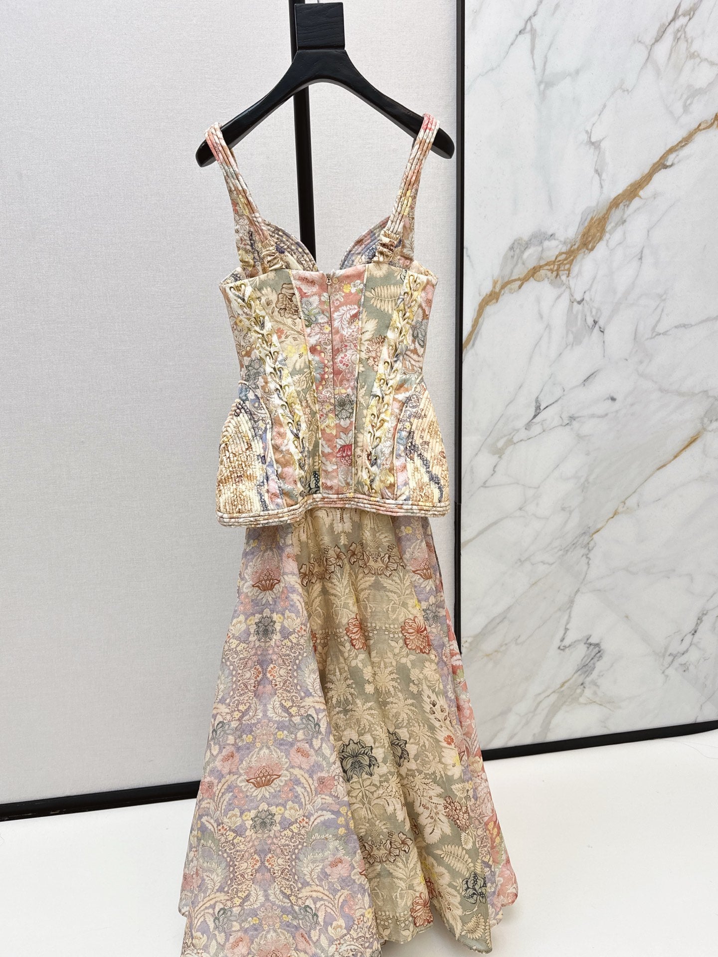 Zimm NEW print tube top dress