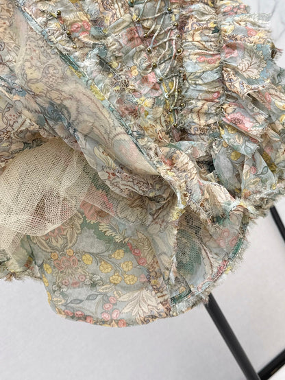 Zimm NEW print tube top dress