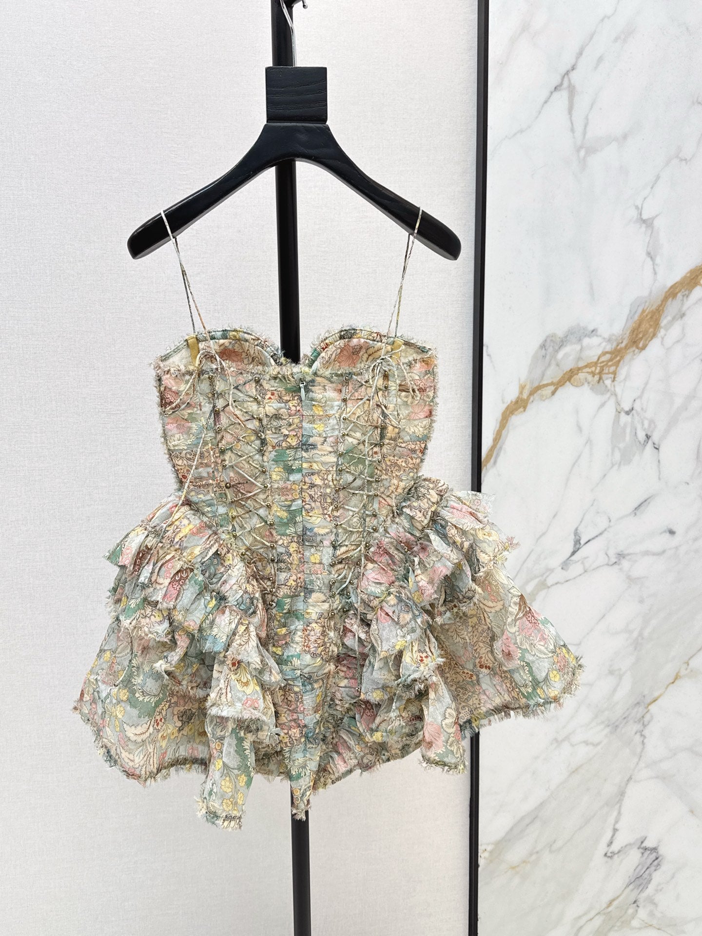 Zimm NEW print tube top dress