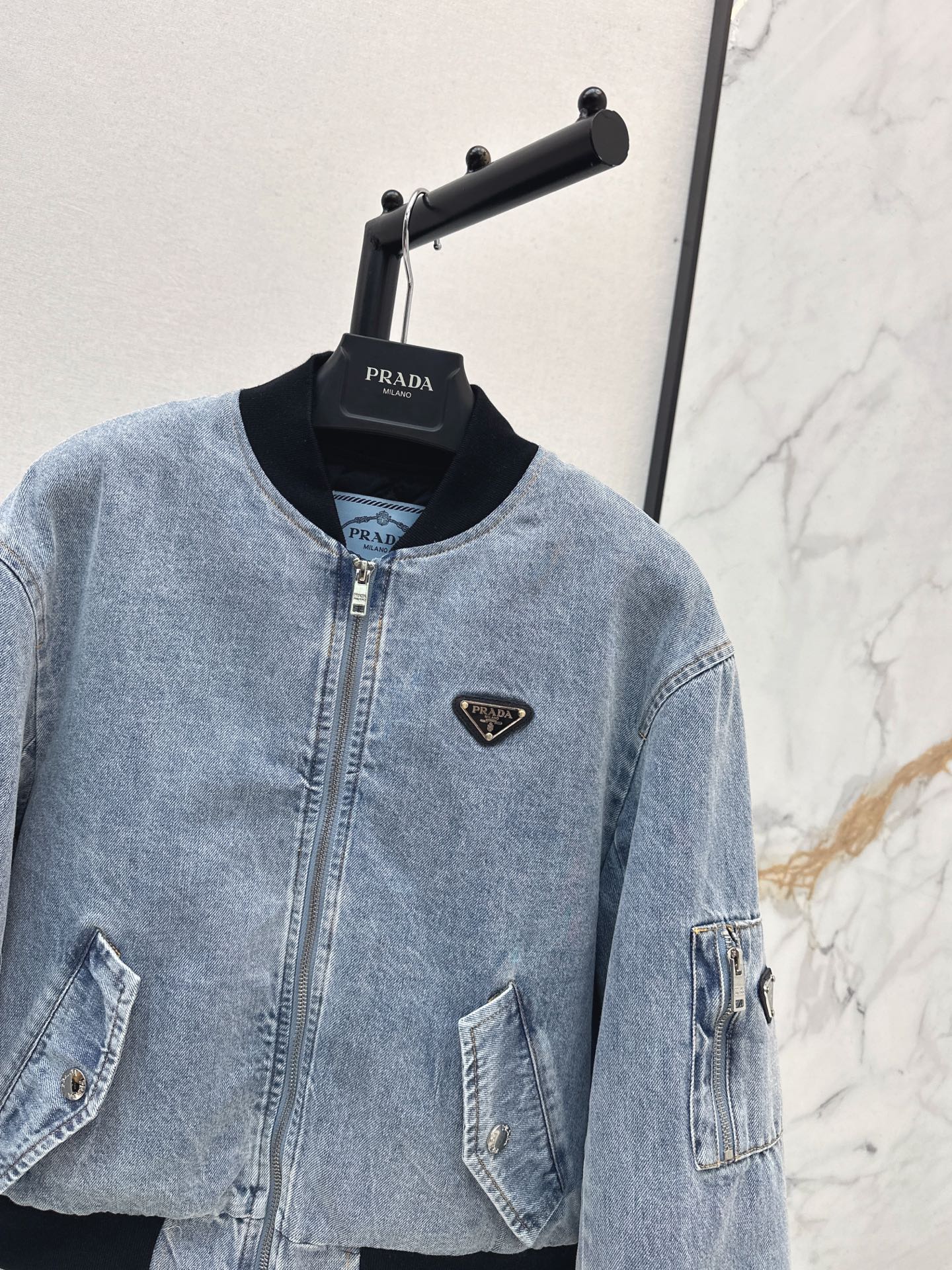 Pra NEW Denim padded jacket