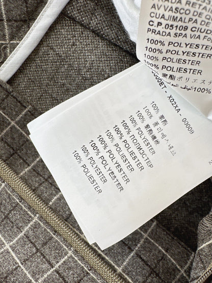 Miu NEW Retro plaid pants