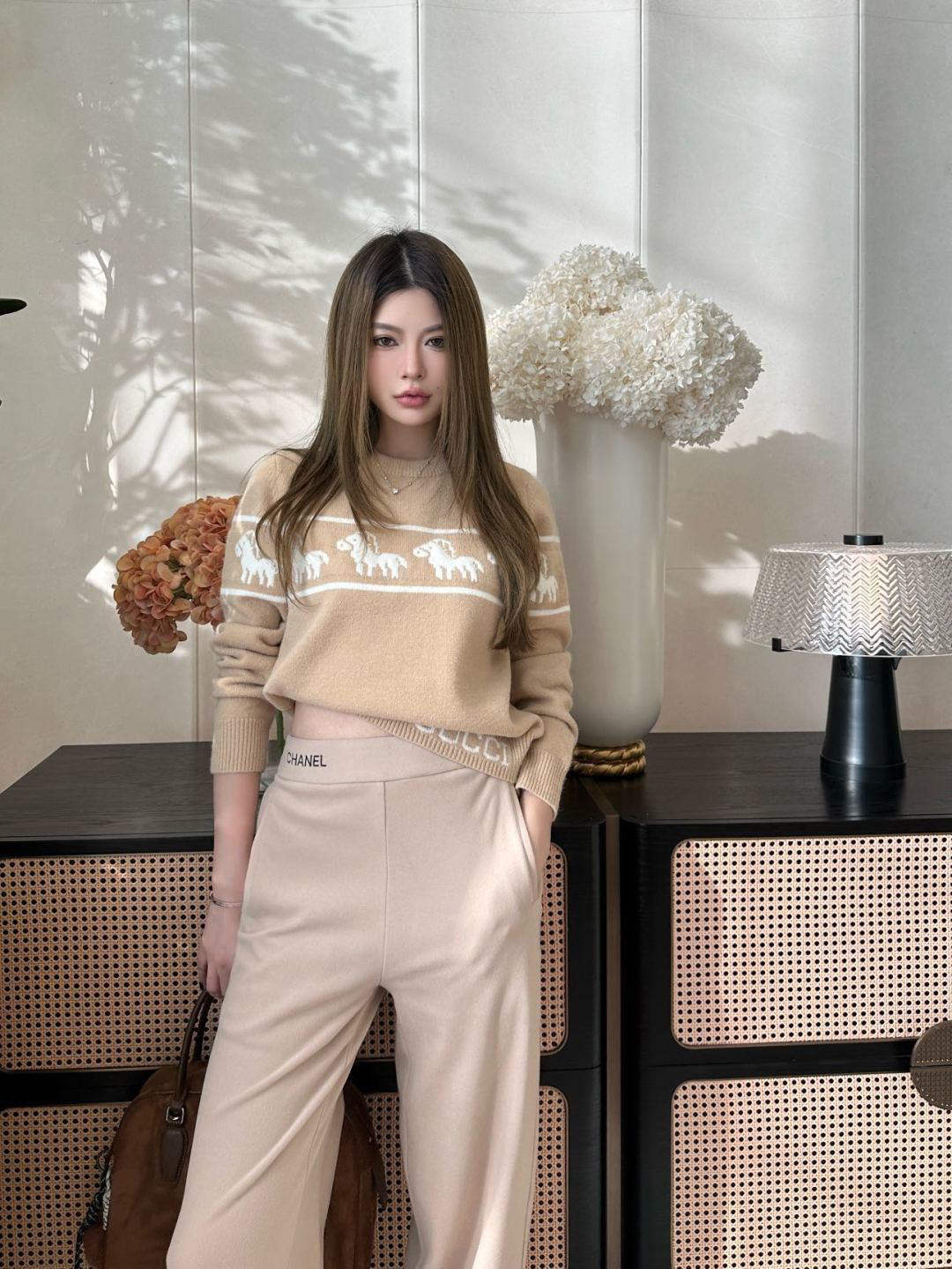 Chan NEW Jacquard sweater