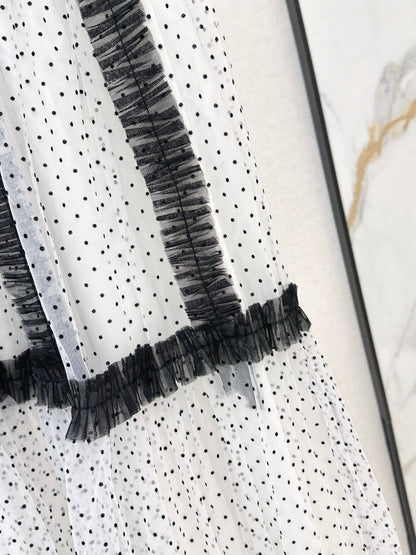 CD NEW polka dot mesh skirts