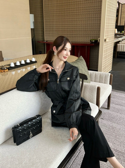 Chan NEW belted jacket