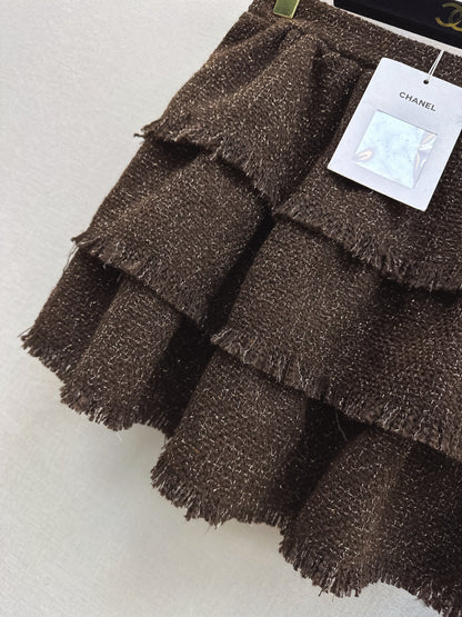 Chan NEW fringe woven skirts