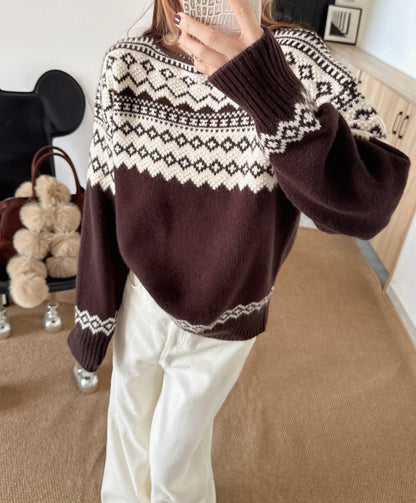 Ral NEW fair isle knit sweater