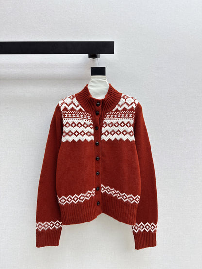 Ral NEW fair isle knit cardigan