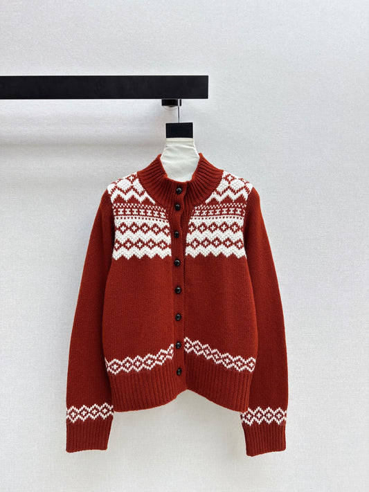 Ral NEW fair isle knit cardigan