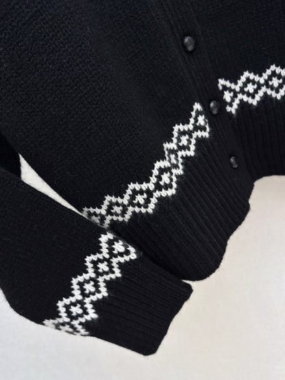 Ral NEW fair isle knit cardigan