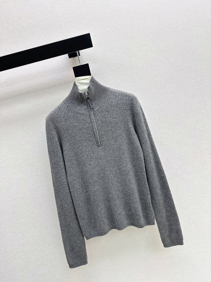 Brun NEW zip-up sweater