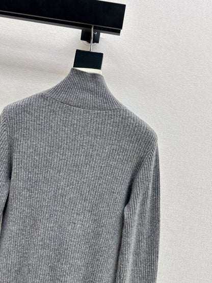 Brun NEW zip-up sweater