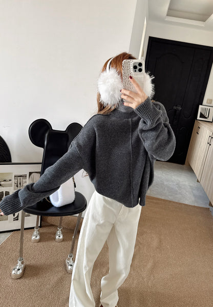 Brun NEW 2in1 contract sweater