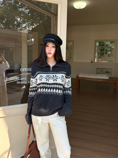 Ral NEW fair isle knit sweater