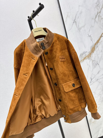 Miu NEW vintage suede jacket