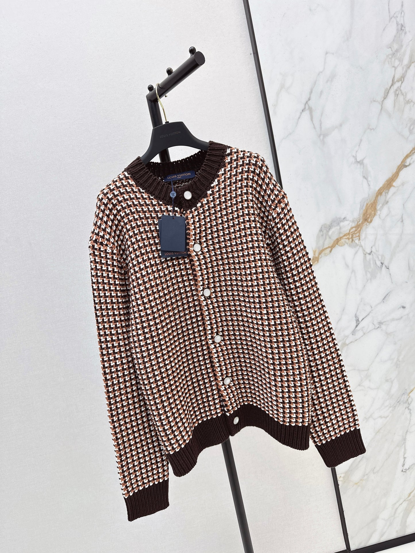 Louis NEW houndstooth cardigan