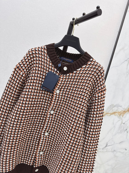 Louis NEW houndstooth cardigan