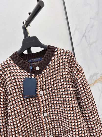 Louis NEW houndstooth cardigan