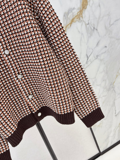 Louis NEW houndstooth cardigan