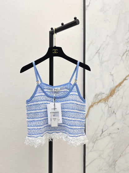 Chan NEW tassel knit camisole