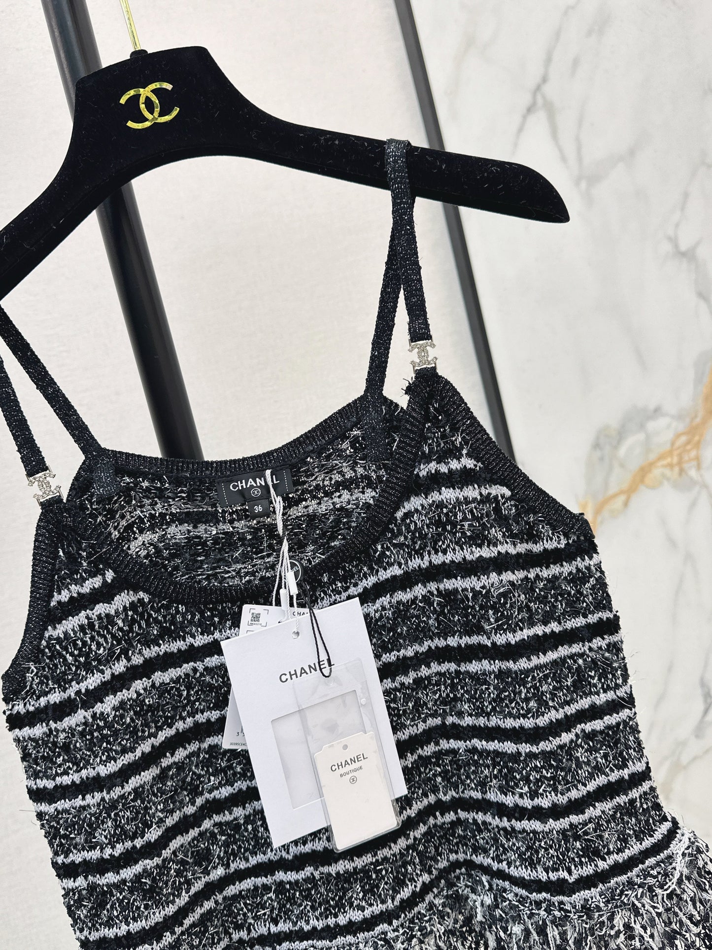 Chan NEW tassel knit camisole