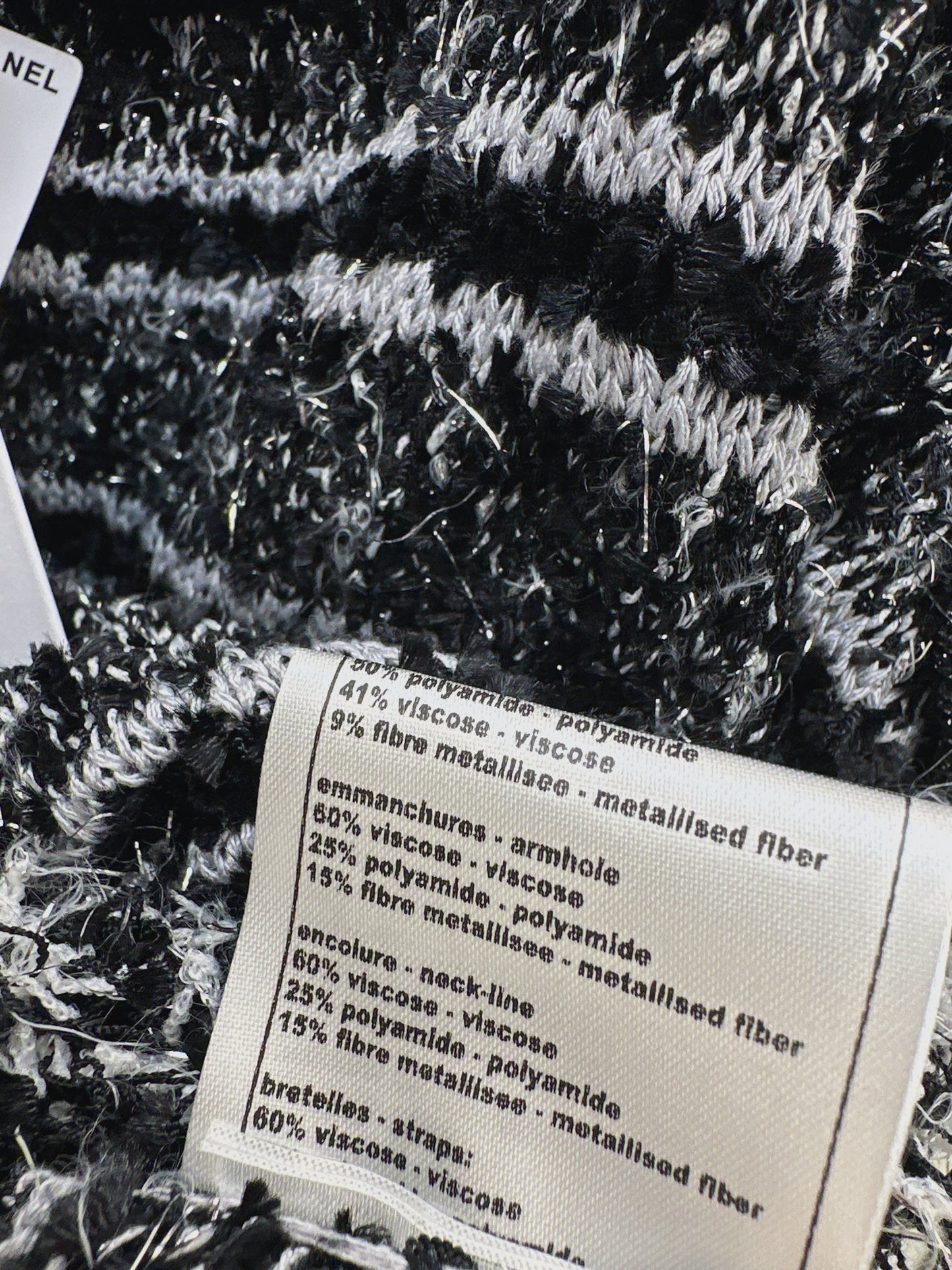 Chan NEW tassel knit camisole