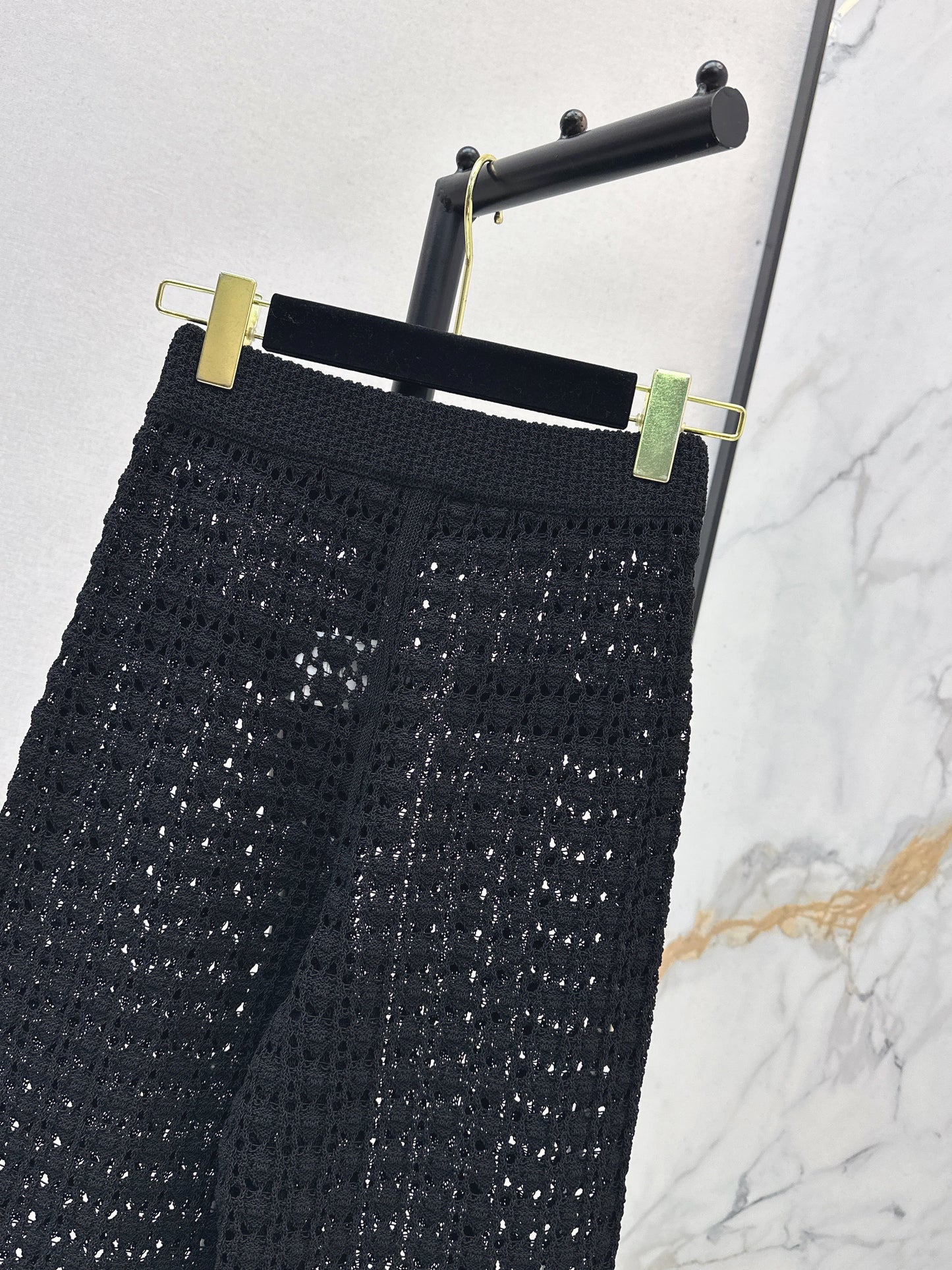 Chan NEW hollow knit pants