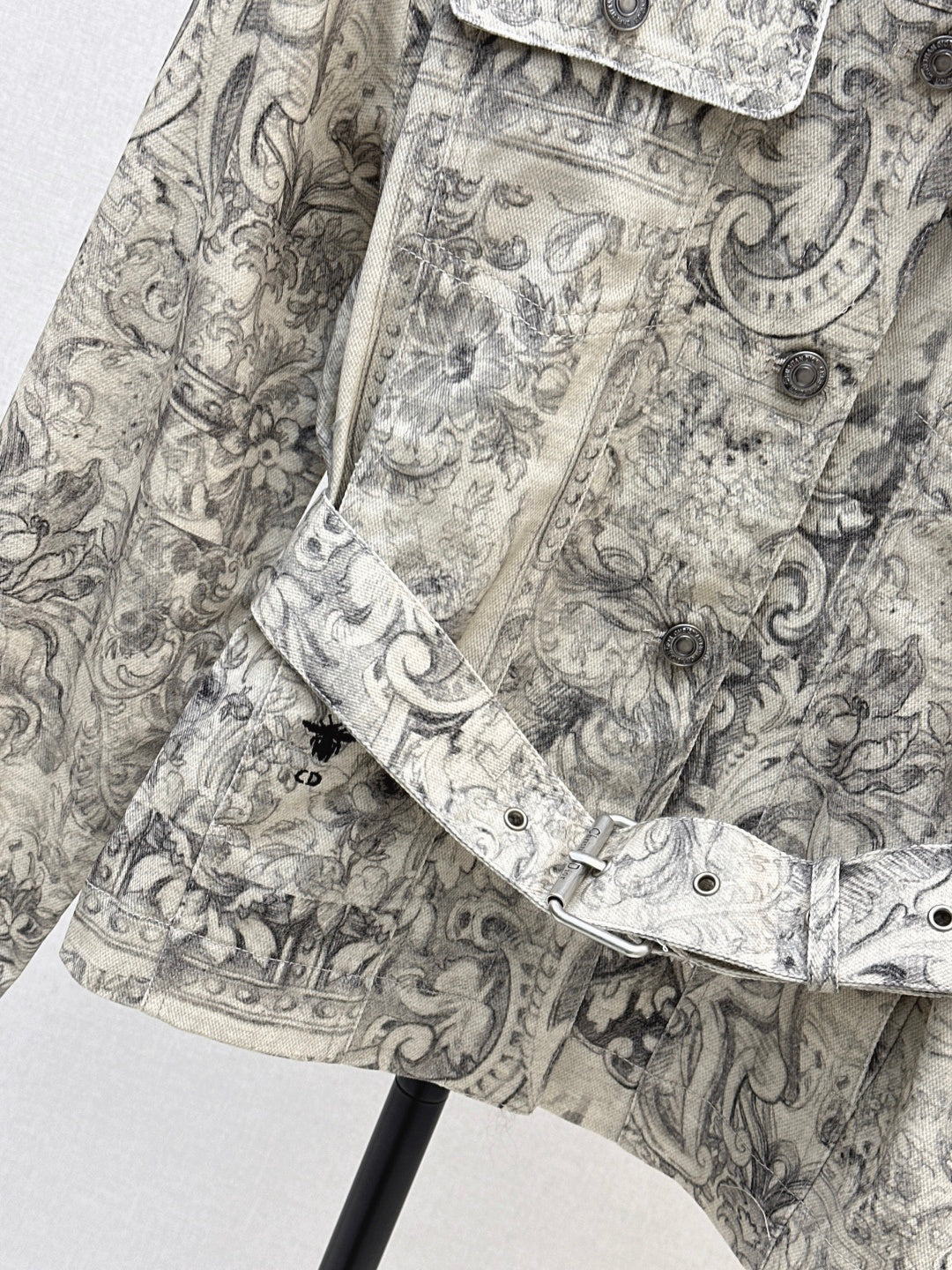 CD NEW printed denim jacket