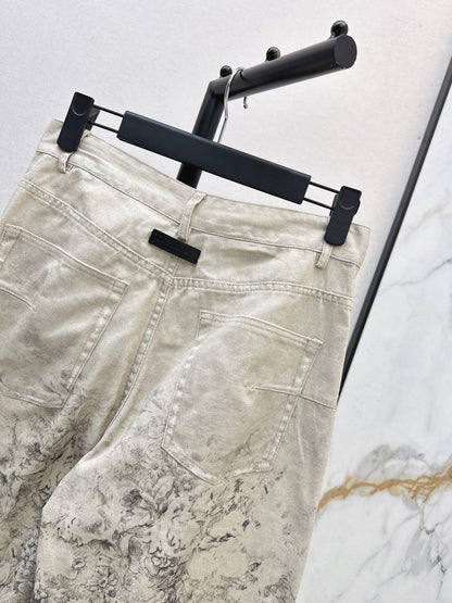 CD NEW printed jeans