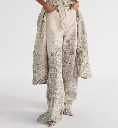 CD NEW printed jeans