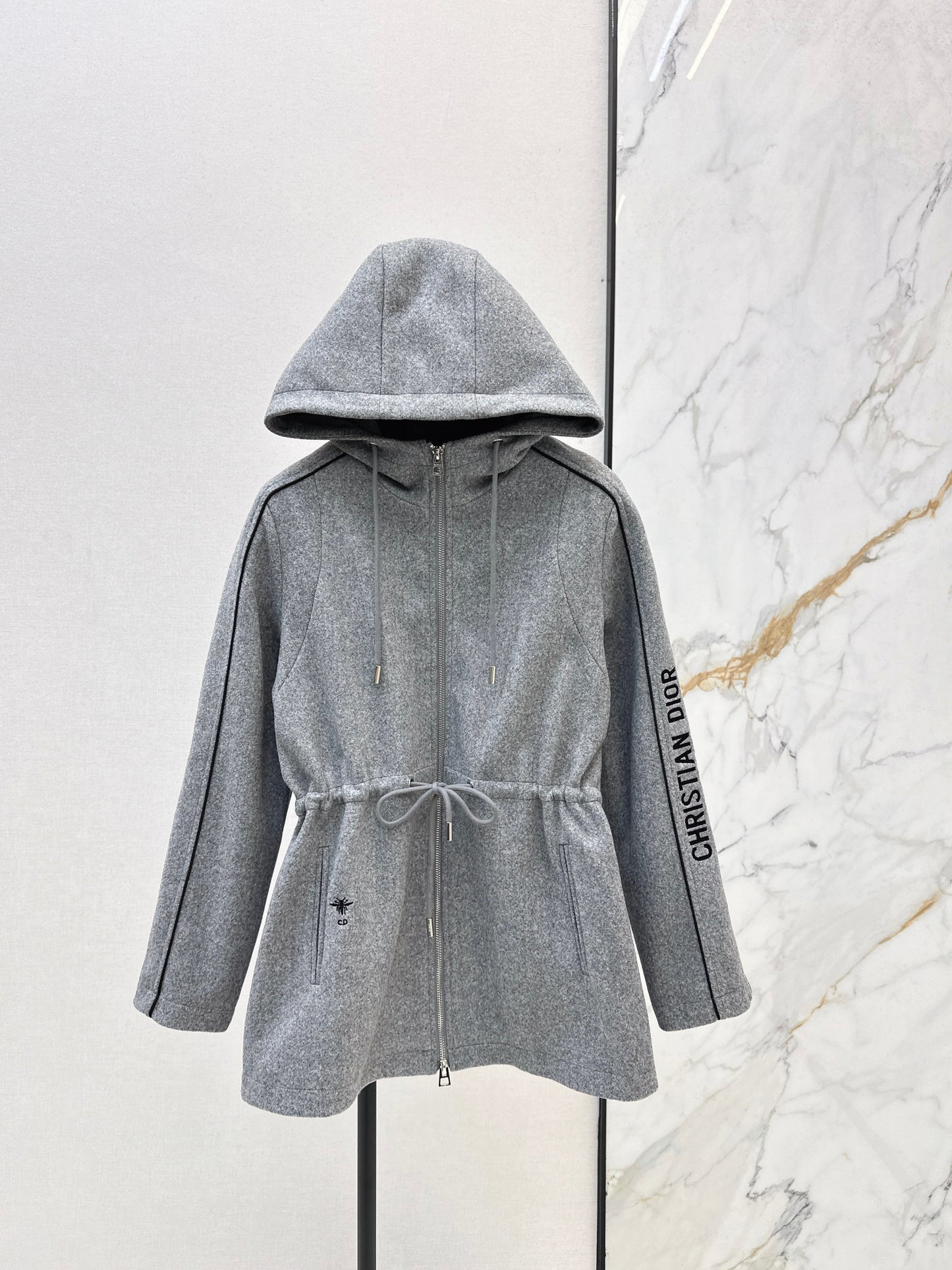 CD NEW drawstring hooded jacket
