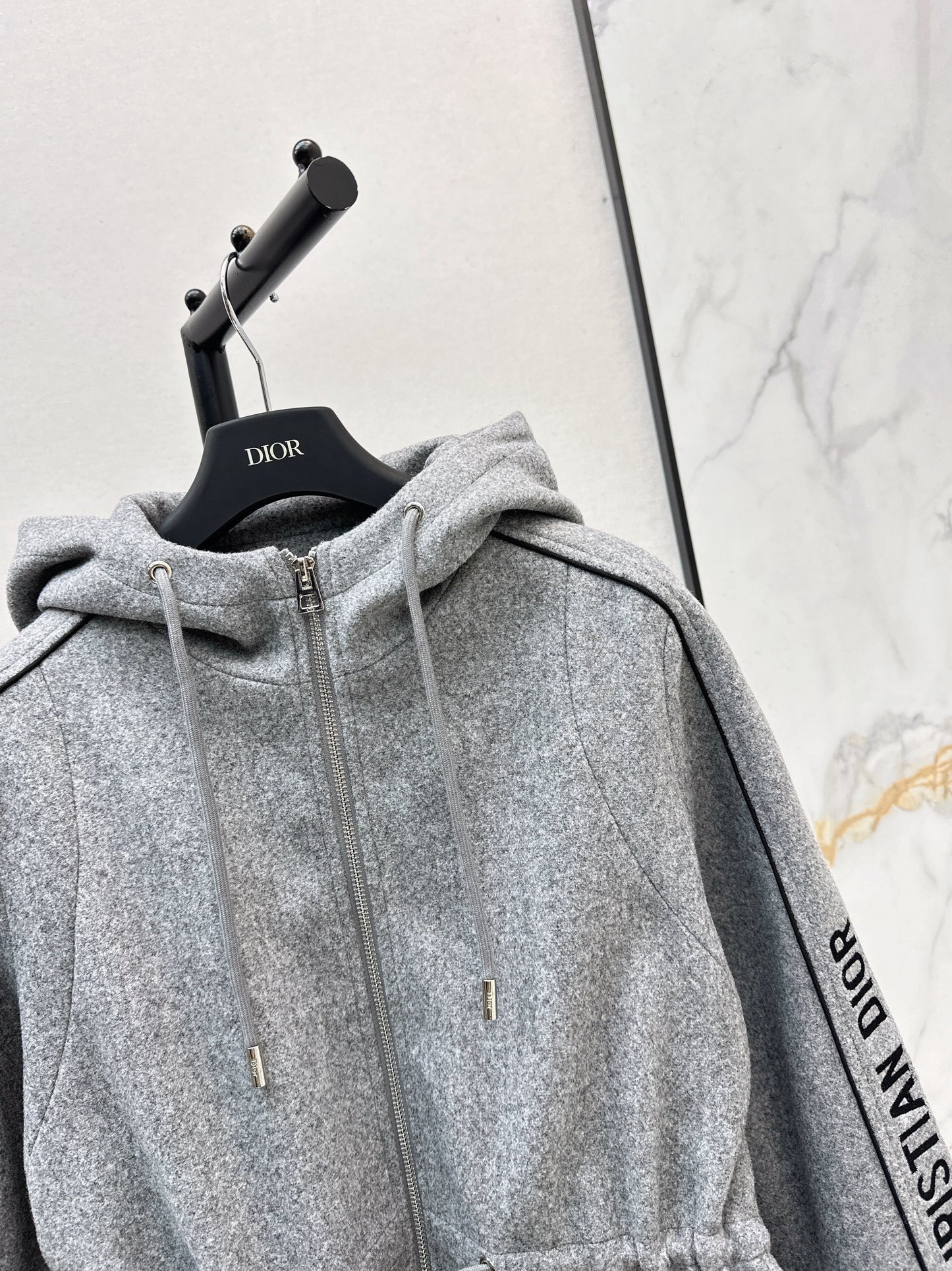 CD NEW drawstring hooded jacket