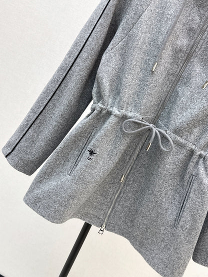 CD NEW drawstring hooded jacket