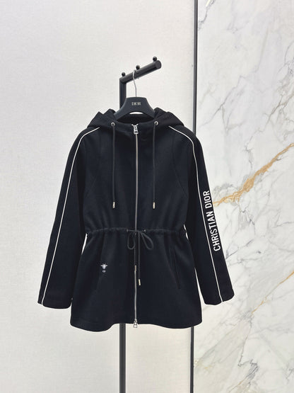 CD NEW drawstring hooded jacket