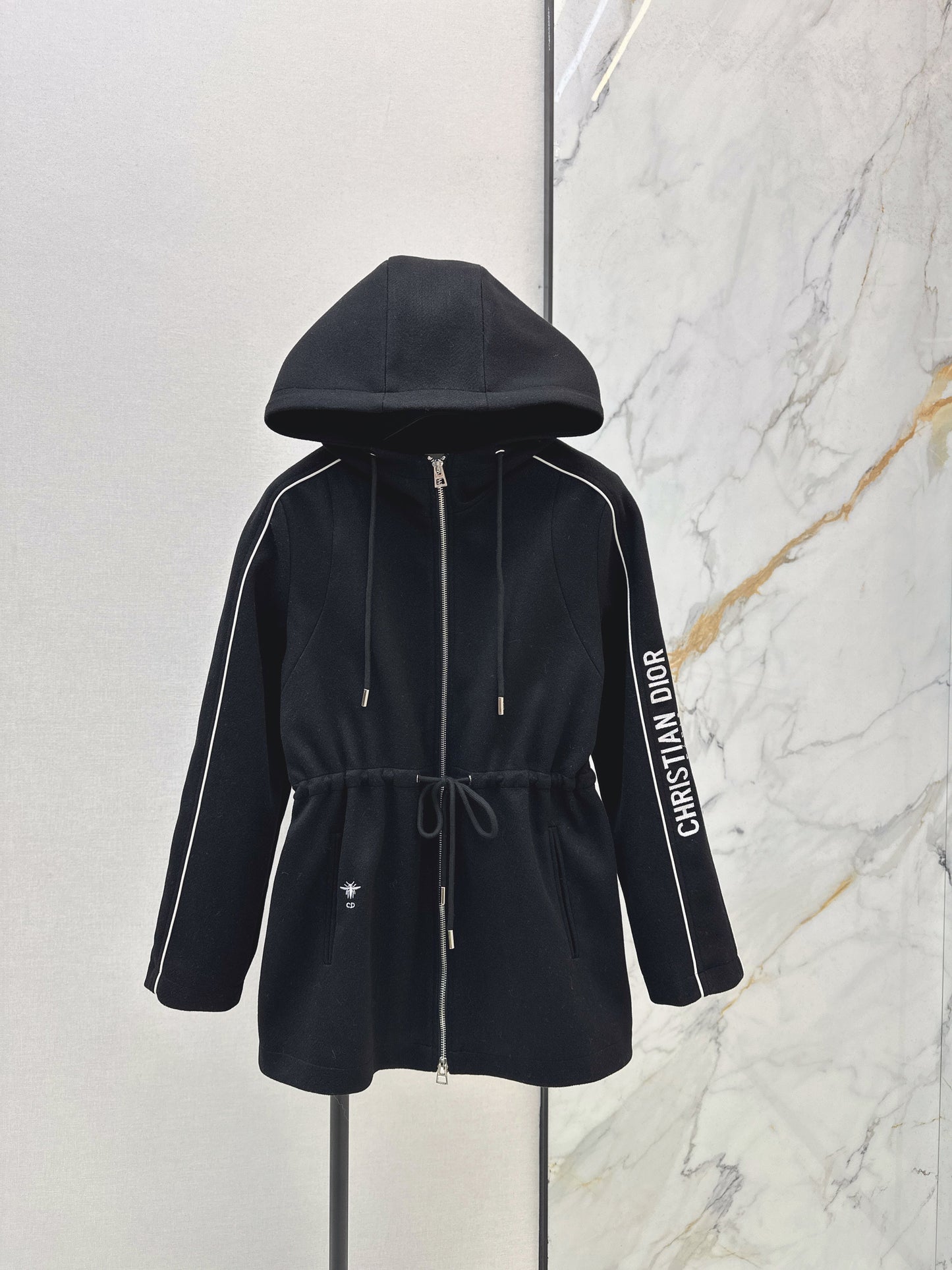CD NEW drawstring hooded jacket