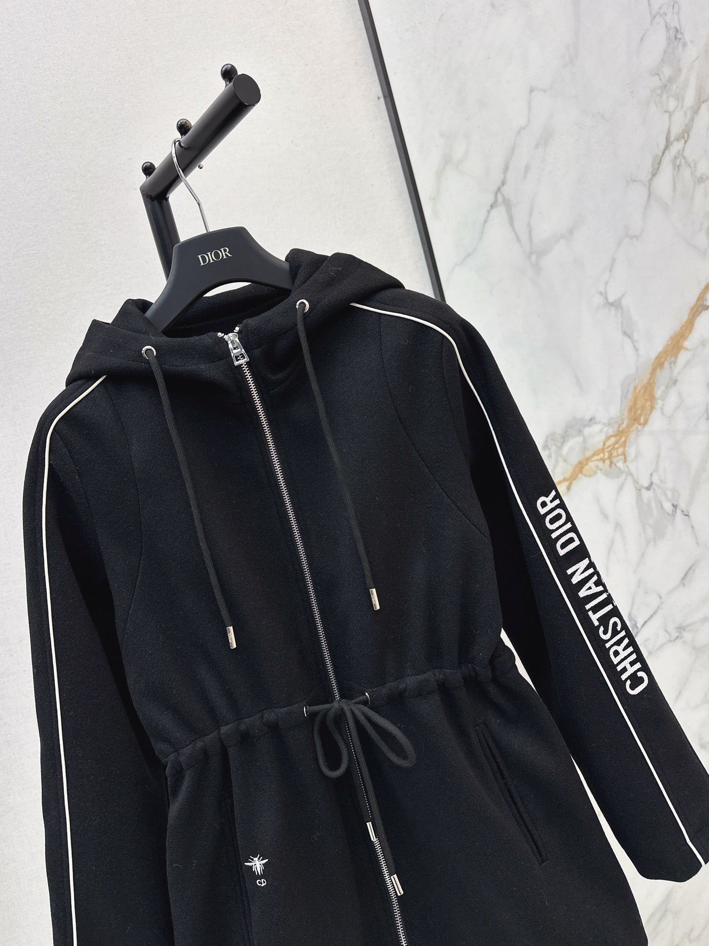 CD NEW drawstring hooded jacket