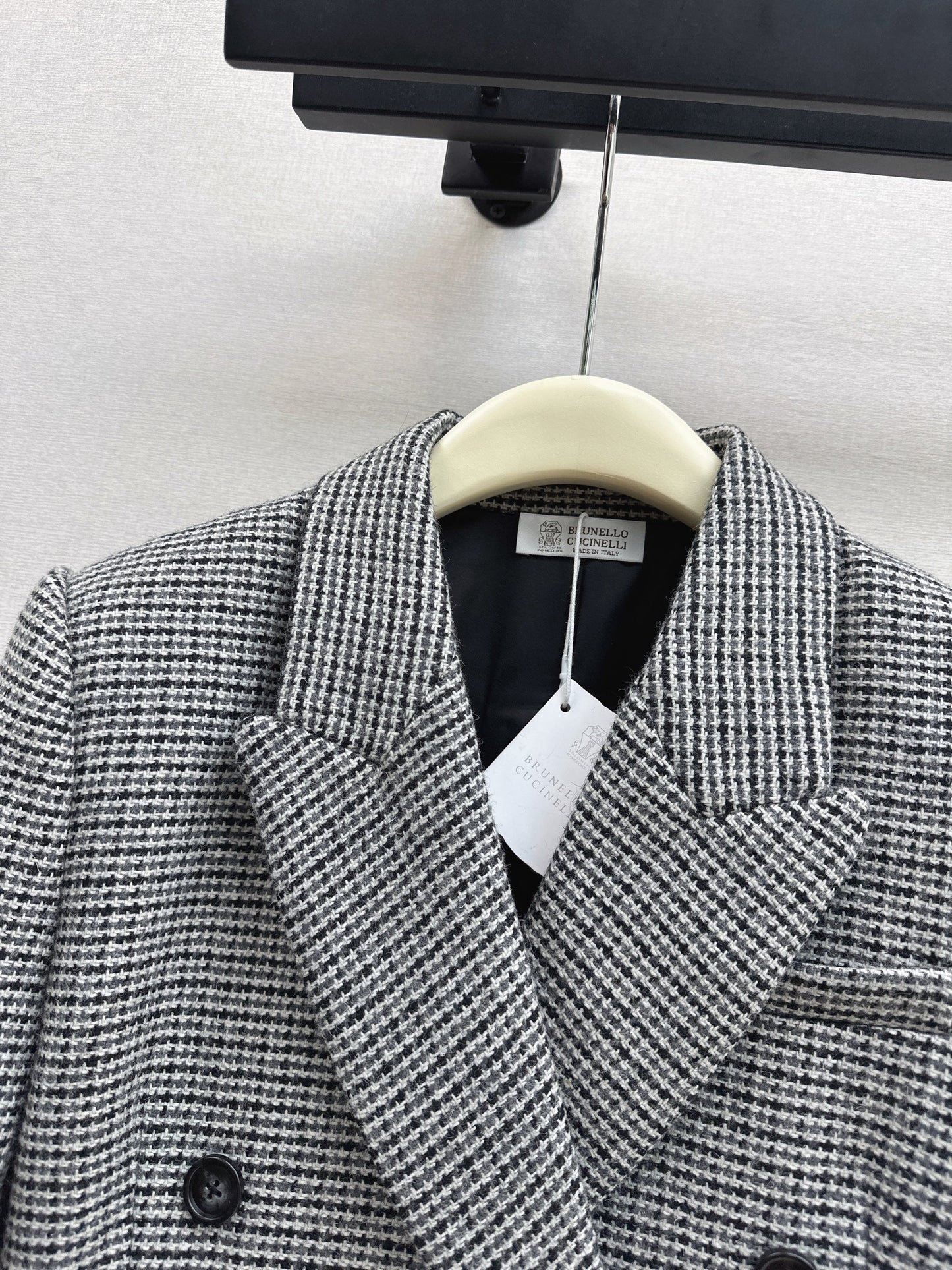Brun' NEW houndstooth blazer