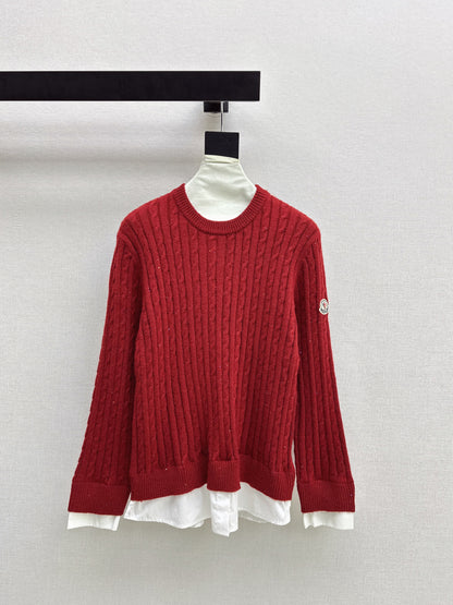 Monc NEW contract knit sweater