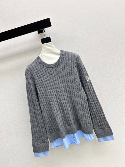 Monc NEW contract knit sweater