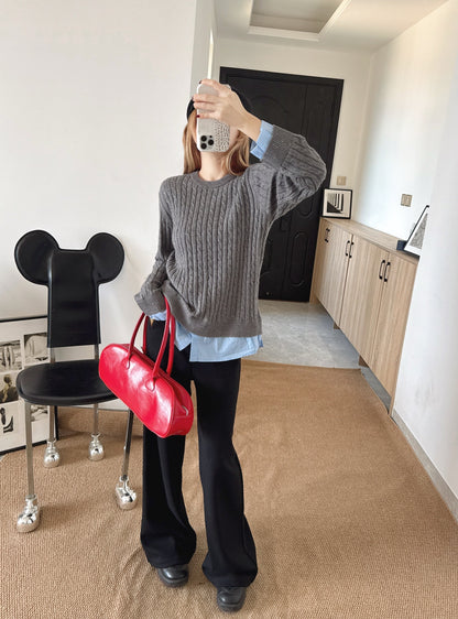 Monc NEW contract knit sweater