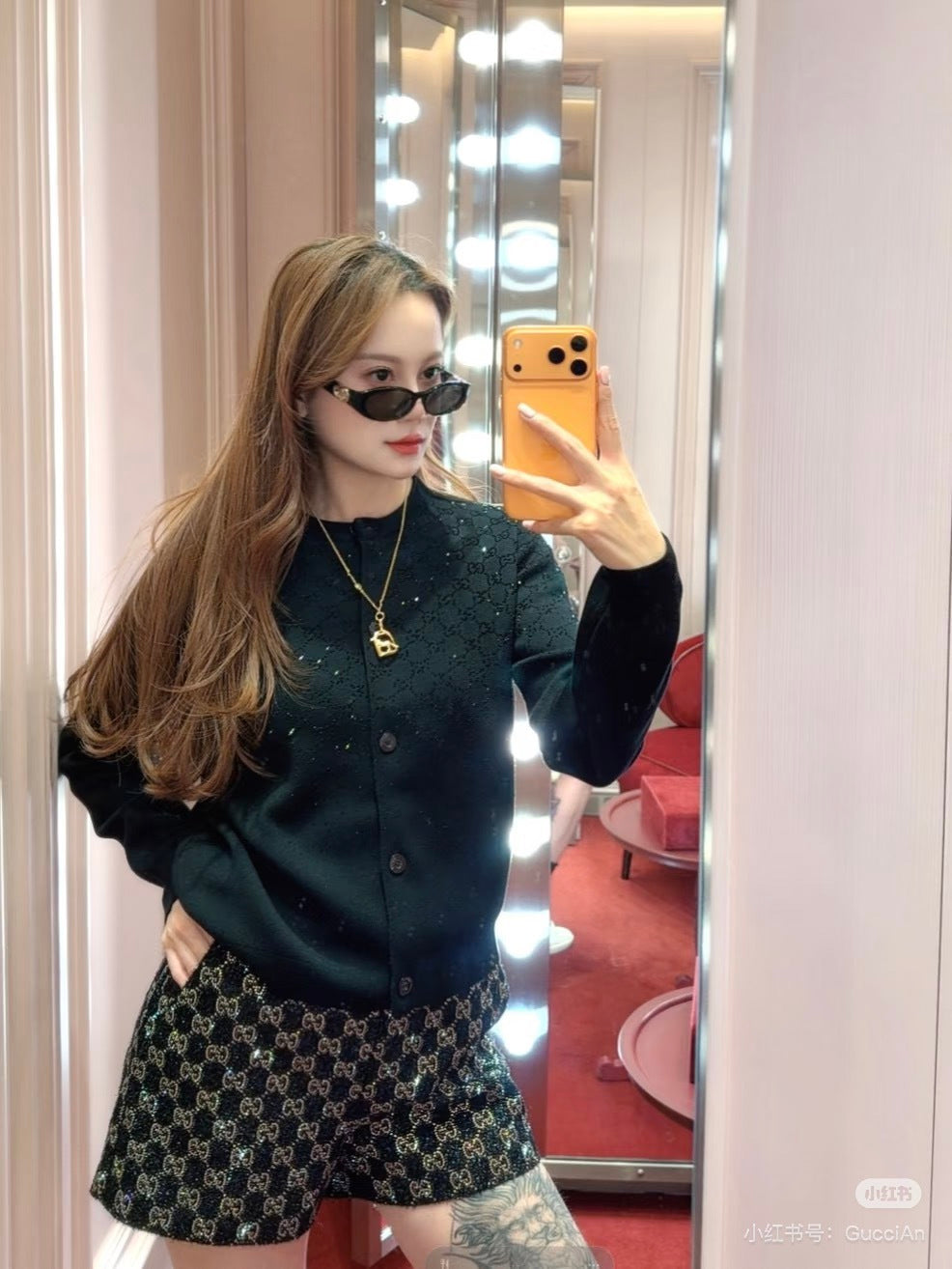 Guc NEW woven shorts