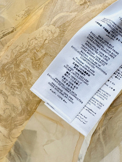 Zimm NEW silk printed dress