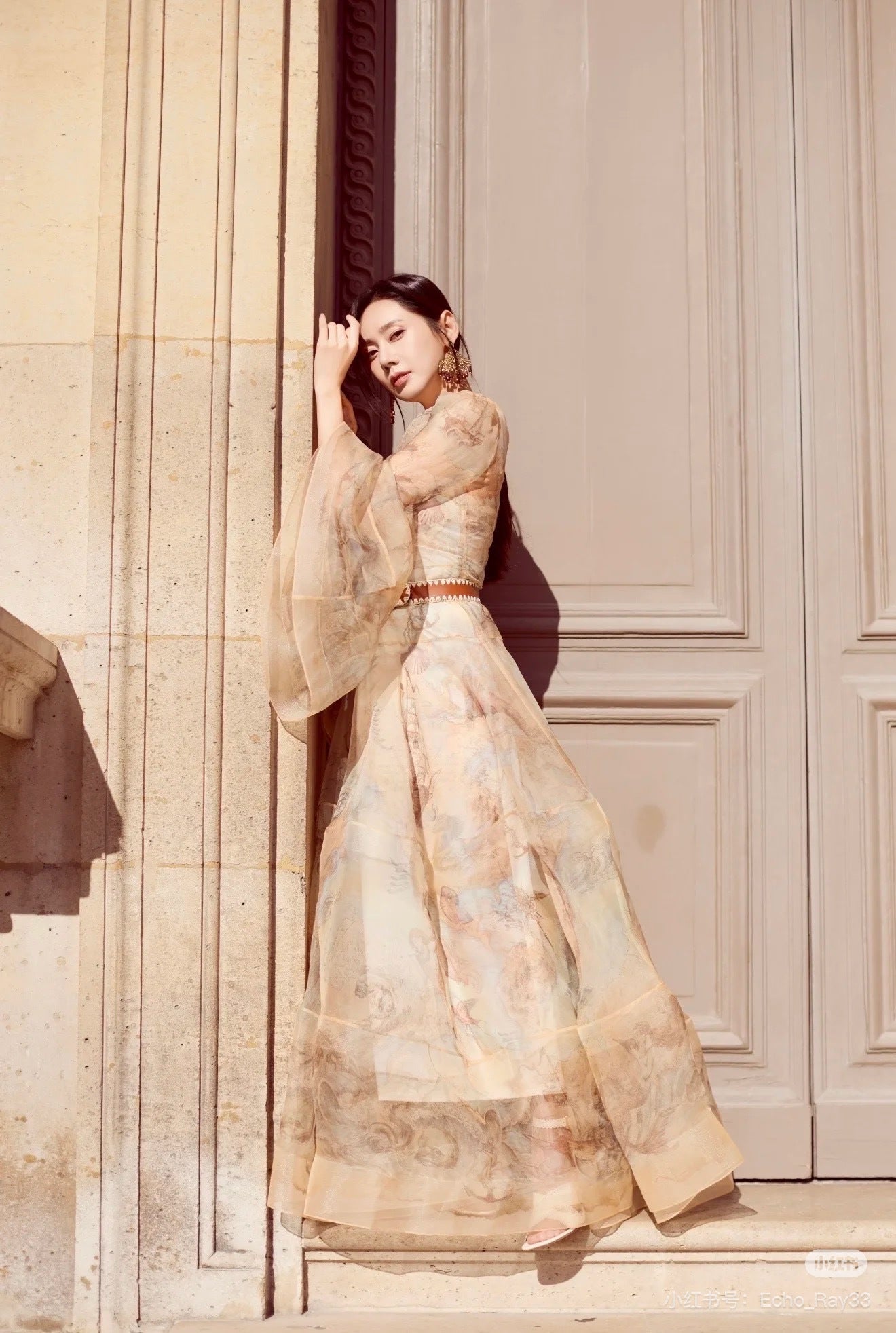 Zimm NEW silk printed dress