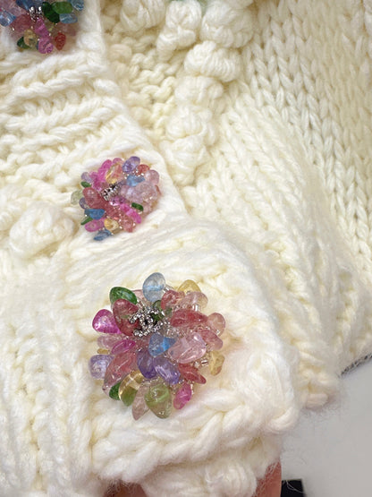 Chan NEW vintage floral cardigan